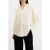 French Connection Geo Burnout Popover Shirt Classic Cream