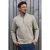 Kultivate sweater met backprint taupe