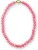 Bonnie Studios Dames William Neon Necklace, Kleur: Roze
