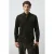 Mango Man corduroy regular fit overhemd – donkergroen