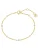 Glanzstücke München Armband  goudgeel / rosa