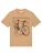 Watapparel Shirt ‘Fahrrad Grundlagen’  beige / donkeroranje / zwart