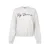 Tramontana sweater met tekst – grijs