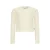 Retour Jeans rechtvallende longsleeve met cut-out – lichtbeige