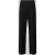 Stehmann wide leg broek met riemlussen model ‘Fenja’