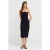Strapless Bodycon Midi-jurk