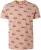 No Excess T-shirt Print Roze