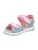 SUPERFIT Sandalen ‘PEBBLES’  turquoise / geel / pink / lichtroze