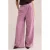 WE Fashion wide leg corduroy broek – lichtroze