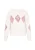 IZIA Trui  oudroze / offwhite