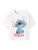 TWO SOON Shirt ‘Stitch’  blauw / pink / wit