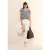 Cecil Dames Shirt met minimale print in Wit
