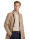 mantel jas People of Shibuya Toshiro camel polyester lang