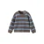 Mango Kids katoenen gestreepte trui – bruin