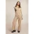 River Woods Fancy Lurex T-shirt With Bow Beige
