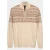 Baileys Half zip 10gg, nordic knit jacquard at 628428/825