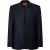 Hugo Boss Herenblazer van wol met reverskraag (Donkerblauw)