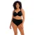 Elomi high waist bikinibroekje Plain Sailing zwart
