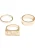 Mister Tee Ring ‘Pray’  goud