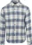 Dstrezzed Overhemd Stein Flanel Ruit Blauw