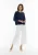 usha BLACK LABEL blouse met lange mouwen