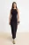 TRENDYOLMİLLA Dames Zwart Effen Maxi Mouwloos Bodycon Jurken