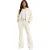 I Saw It First Bomberjack met volledige rits voor dames/dames (Crème)