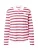 ARMEDANGELS Shirt  crème / blauw / rood