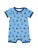 Fred’s World by GREEN COTTON Rompertje/body  blauw / hemelsblauw / bruin / lichtoranje