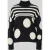 Oui Gebreide pullover met turtleneck