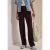 Broek met High Waist en rechte pijpen in een Loose Fit-pasvorm