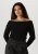 Gestuz Longsleeve Dames Silvigz Rib Ls Off Shoulder,