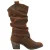 Rocket Dog Vrouwen/dames Sidestep Mid-Calf Western Boot (Bruin)