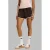 adidas Originals Sprinter Satin loose fit short – bruin/roze
