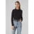 VERO MODA longsleeve VMROSA met kant zwart