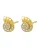 Hey Happiness Oorbellen ‘Nautilus Shine’  goud