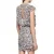 AllSaints Hali Sketch Dress Violet