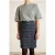 Vanilia Skirt Tweed Check Blue Tones
