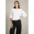 LOLALIZA top met broderie – ecru
