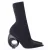 Burberry Kimberley Puntige Enkelbooties in Zwarte Gebreide Stretchstof