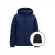 Retour Jeans gewatteerde jas donkerblauw + muts