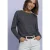 Shirt met lange mouwen, ronde hals en gerolde rand