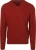 Steppin’ Out Pullover V-hals Merinowol Rood