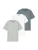 AllSaints Shirt ‘BRACE’  saffier / grijs / wit