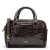 Manfield leren handtas bruin