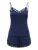 Hunkemöller Korte pyjama ‘Nana’  navy / wit