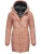 Ragwear Wintermantel ‘Relive’  oudroze / zwart / wit