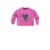 Z8 kids sweater Luma met printopdruk roze