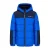 TYGO & vito gewatteerde winterjas met print – blauw
