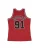 Mitchell & Ness Tricot ‘Chicago Bulls Road 1997-98 Dennis Rodman’  blauw / rood / zwart / wit